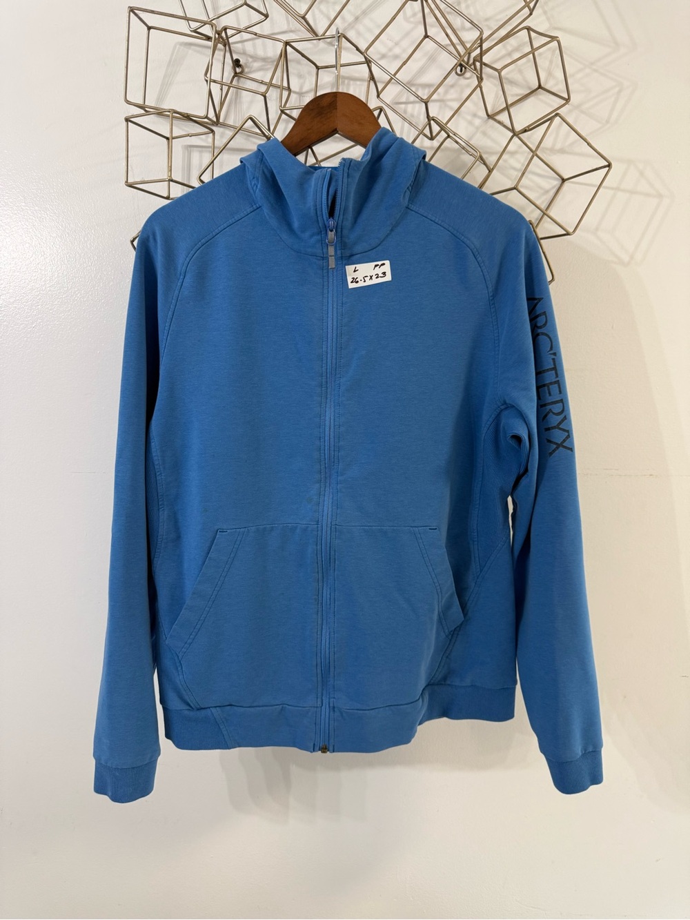 Arc'teryx Blue Full-Zip Hooded Jacket